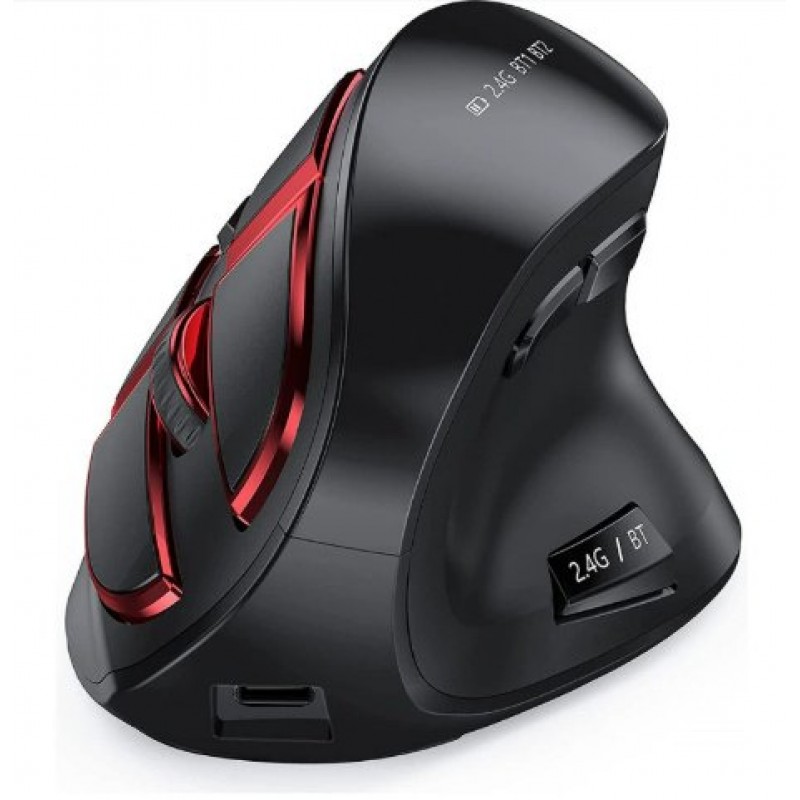 Bluetooth Vertical Mouse Wireless USB24 Three-mode Charging