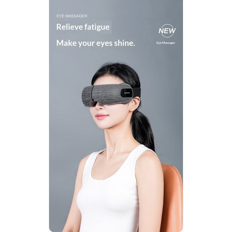 Electric Eye Massager With Warm Compress Cordless