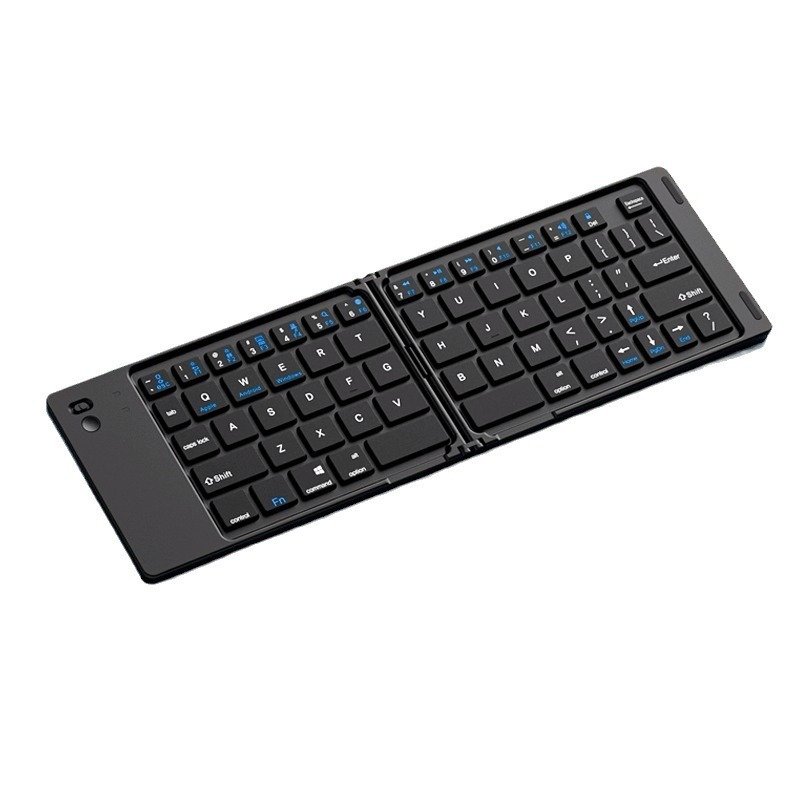 Tri-fold Keyboard, Wireless Bluetooth Foldable Mini Keyboard, Suitable For Desktop PC Sets
