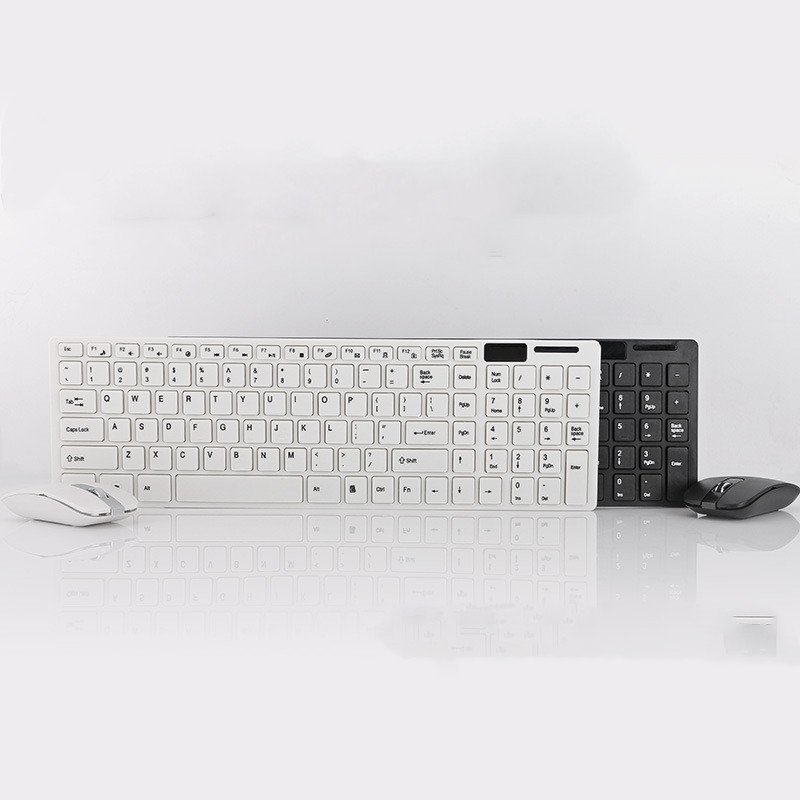 Thin Wireless Keyboard And Mouse Suit Usb Computer Notebook