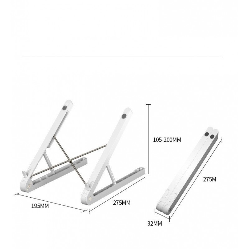 Notebook stand desktop cooling folding portable bracket