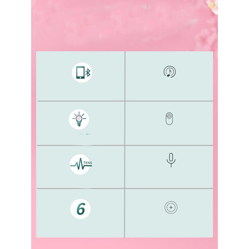 Electric Neck Massager with Heat 6 Massage Modes Bluetooth Music and Voice Control Infrared Magnetic Therapy Neck Relaxer Portable