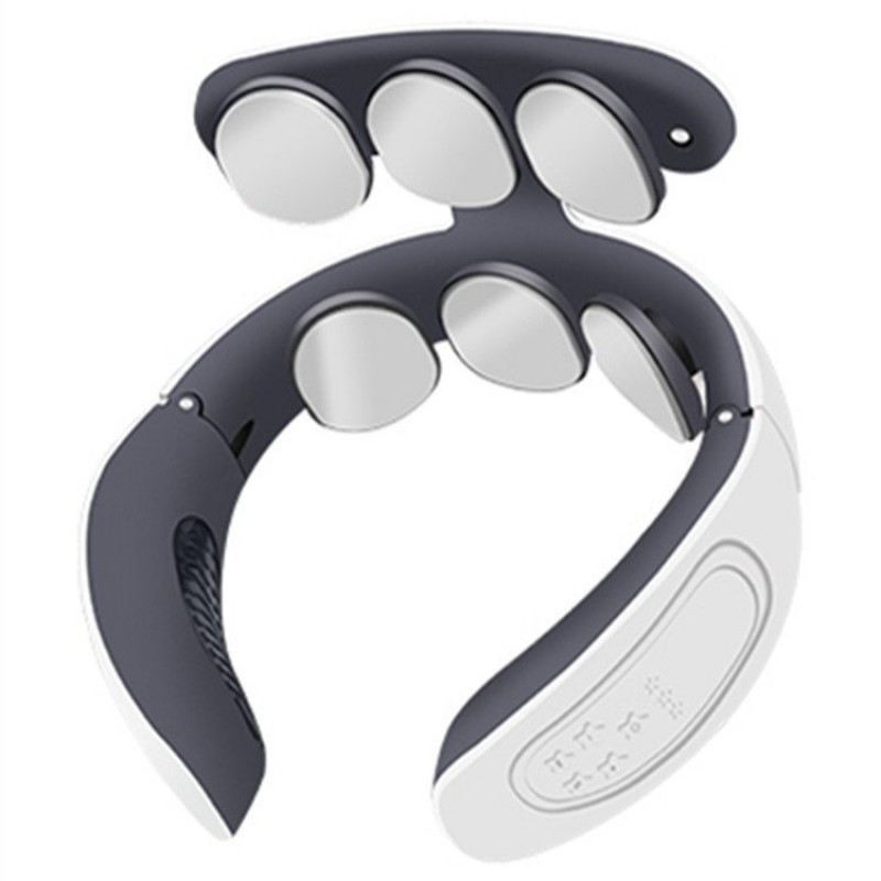 Six-head Cervical Massager Portable Nursing Neck P...