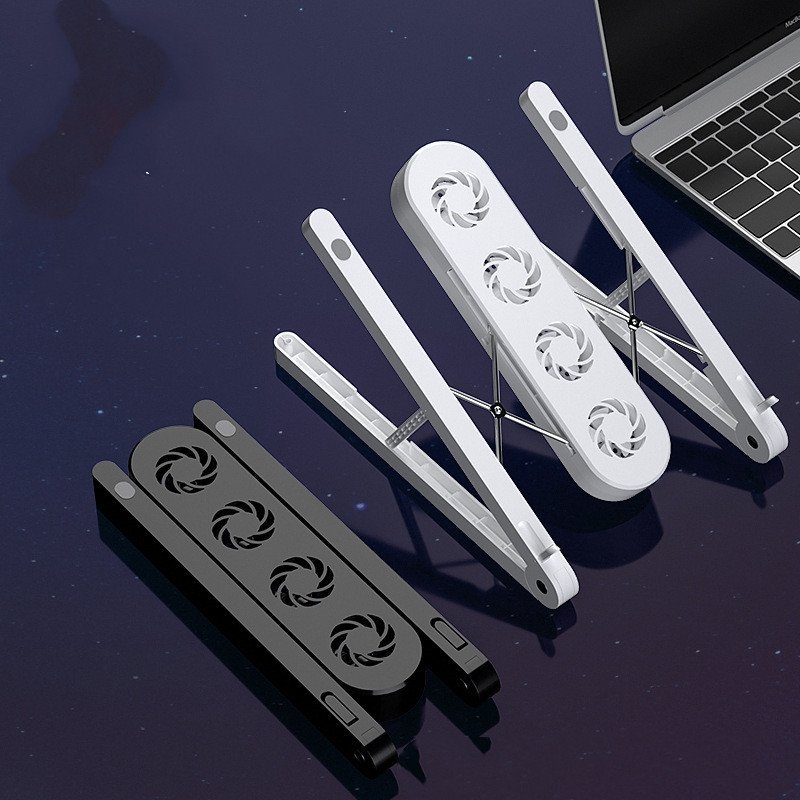 Notebook Computer Bracket Folding Radiator Exhaust Air Cooling Fan