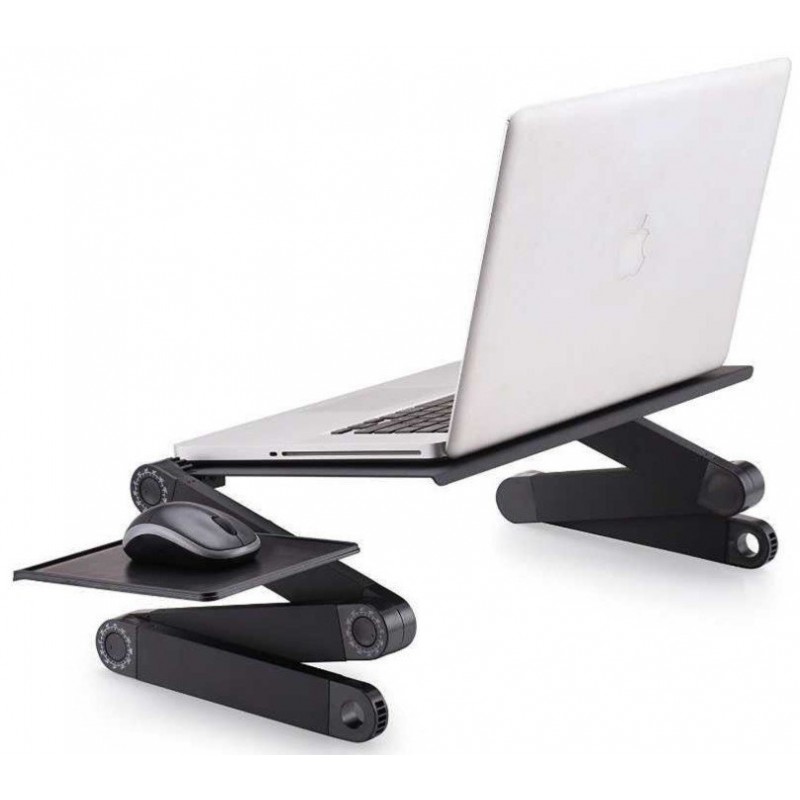 Folding Desk Retractable Adjustable Study Desk In Bed Aluminum Alloy Notebook Computer Bracket Lazy Desk