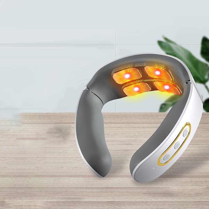 Multifunctional Shoulder And Neck Massager With Constant Temperature And Hot Compress Cervical Massager