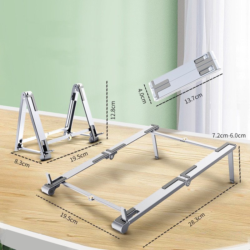 Portable Folding Aluminum Alloy Notebook Computer Cooling Bracket