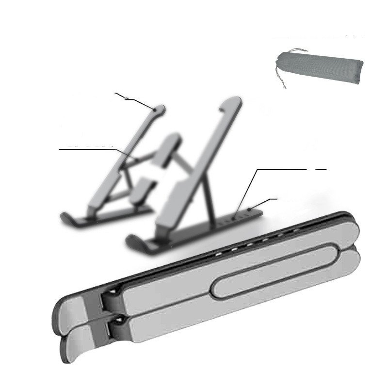Portable Folding Aluminum Alloy Notebook Computer Cooling Bracket