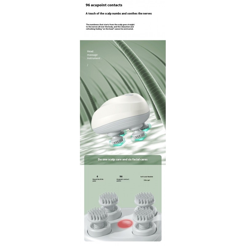 Head Massager Electric Neck Massager Rechargeable