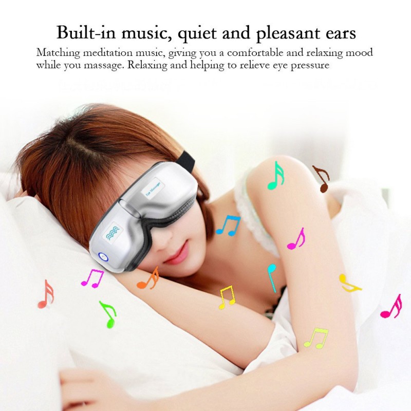 Wireless folding eye protector eye massager
