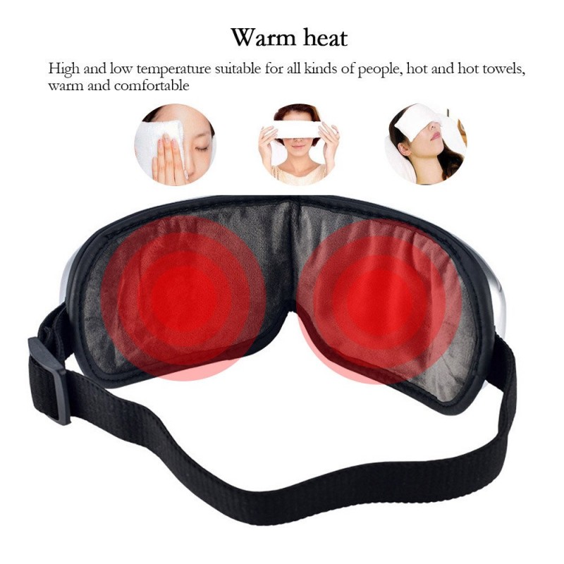 Wireless folding eye protector eye massager