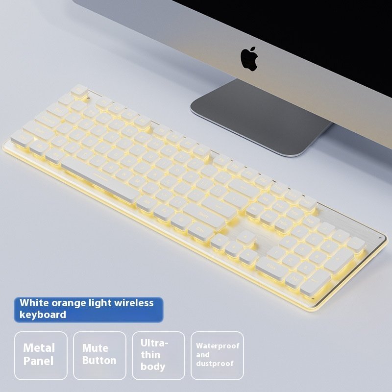 Wireless Bluetooth Keyboard Mute E-sports Machinery Sense