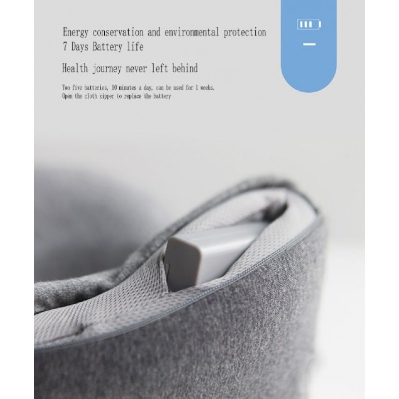 Neck Massage Pillow Relax Neck Muscle Therapy Massager Sleep Pillow for Office Mid Home and Travel