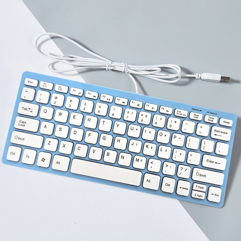 USB Desktop And Notebook Computer Keyboard Wired Mini Noiseless Keypad