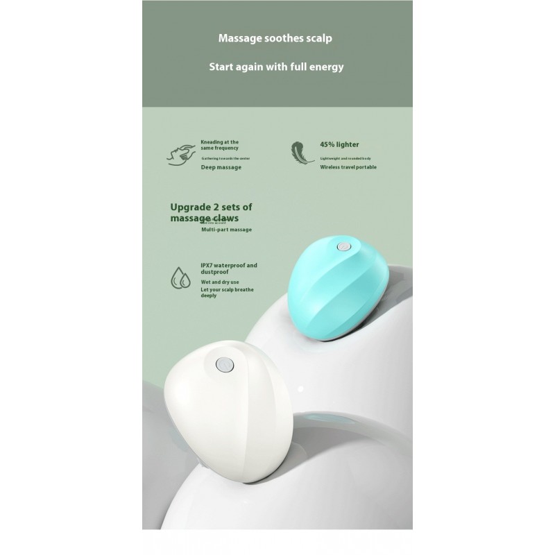 Head Massager Electric Neck Massager Rechargeable