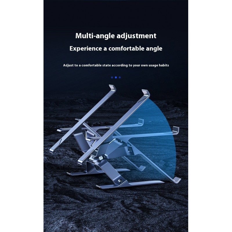 Notebook Stand Adjustable Desktop Heat Dissipation Aluminum Alloy Computer Bracket