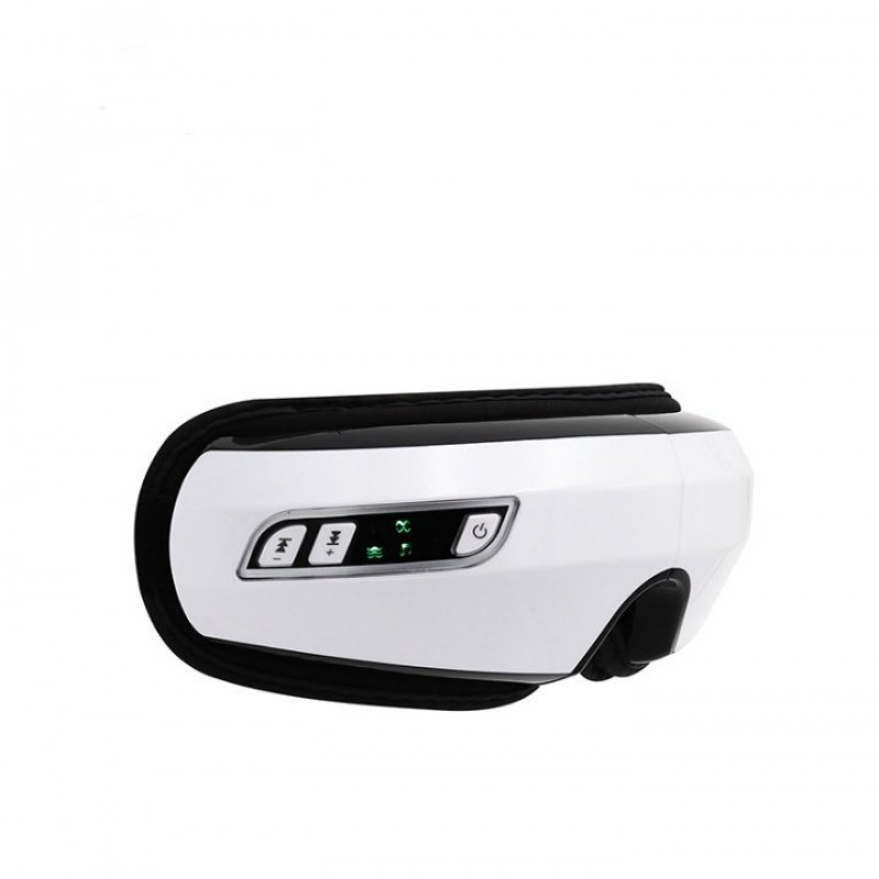 Hot Compress Eye Massager Wireless Eye Massager with Air Pressure Vibration and Heating USB Rechargeable Eye Care Device 15 Minute Timer Portable Eye Relaxer