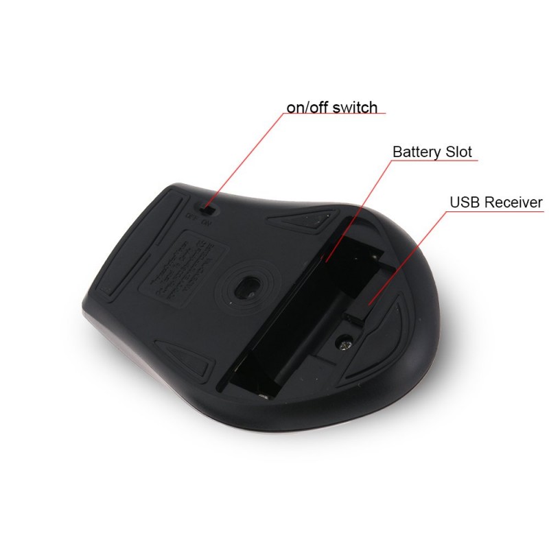 2.4GHz Wireless Gaming Mouse Portable Mouse Gamer For Comput