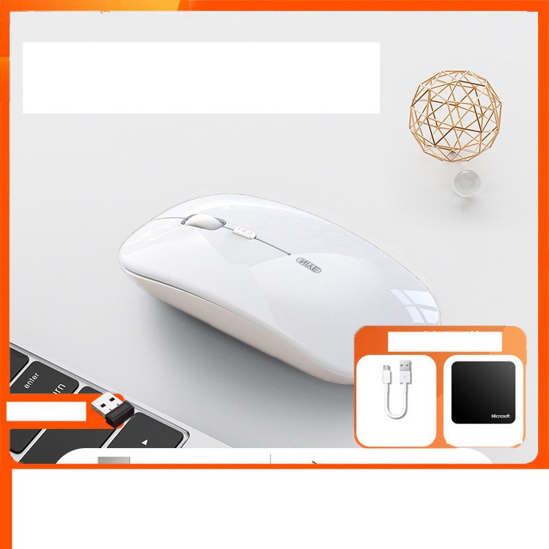 Wireless Mouse Bluetooth Dual-mode Silent Game Office Notebook Charging