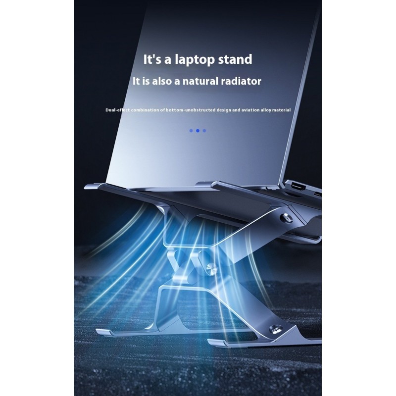 Notebook Stand Adjustable Desktop Heat Dissipation Aluminum Alloy Computer Bracket