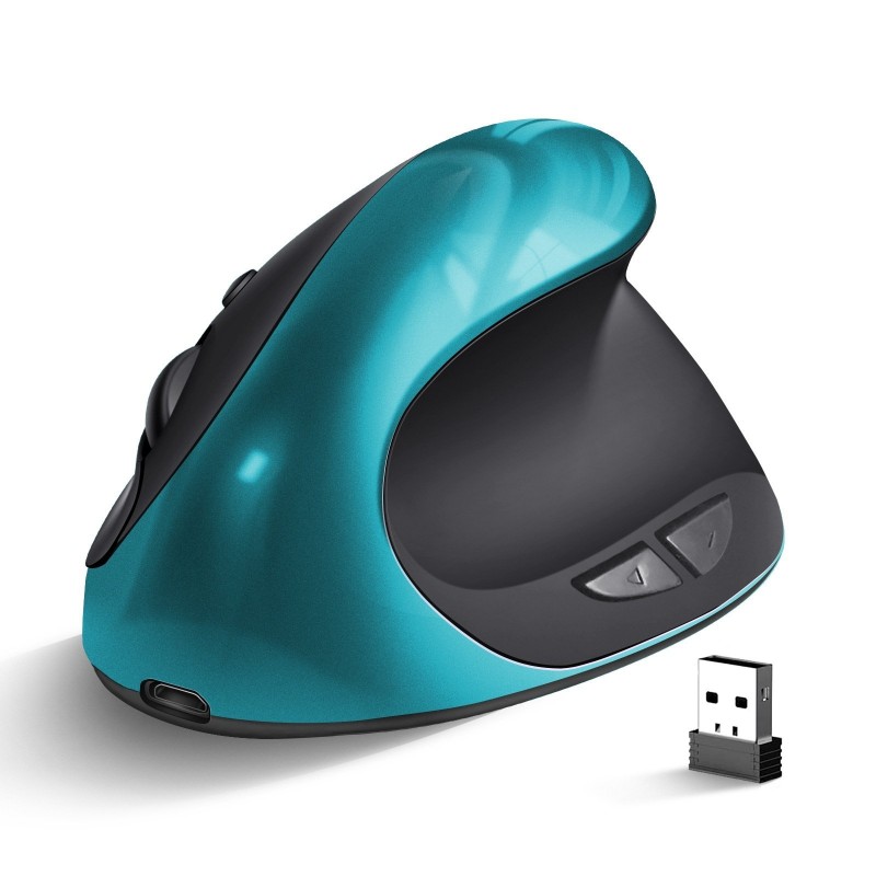 Three Generations Wireless Charging Vertical Mouse Ergonomic Mouse