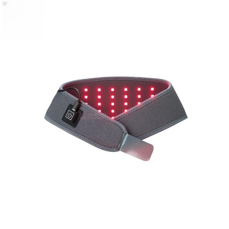 LED Far Infrared Phototherapy Neck Massager Hot Compress Warm Red Light Belt