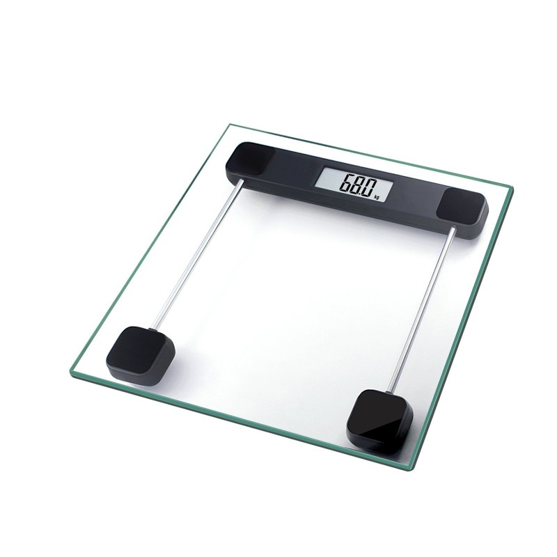Household Electronic Body Scale With Transparent Tempered Glass Weight Scale