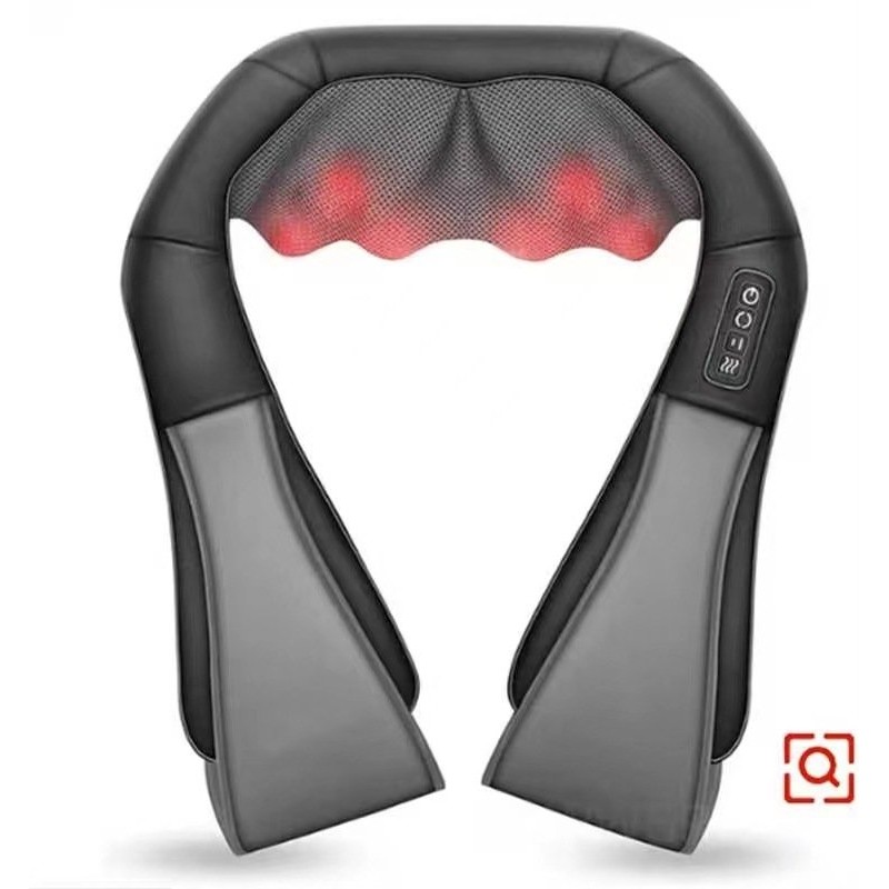 USB Charging Neck Massager Trapezoid Muscle Shoulder Neck Waist Back Shawl Neck Kneading Whole Body Massage Instrument