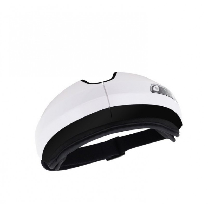 Hot Compress Eye Massager Wireless Eye Massager with Air Pressure Vibration and Heating USB Rechargeable Eye Care Device 15 Minute Timer Portable Eye Relaxer