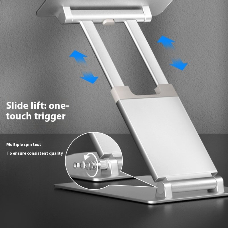 Folding Standing Riser Aluminum Alloy Notebook Bracket