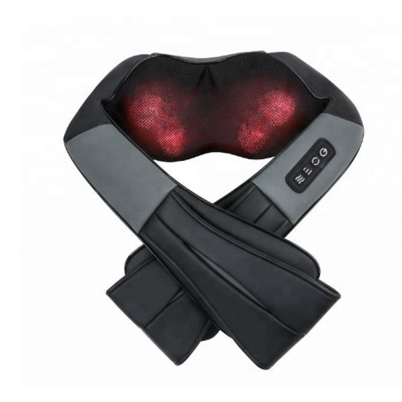 USB Charging Neck Massager Trapezoid Muscle Shoulder Neck Waist Back Shawl Neck Kneading Whole Body Massage Instrument