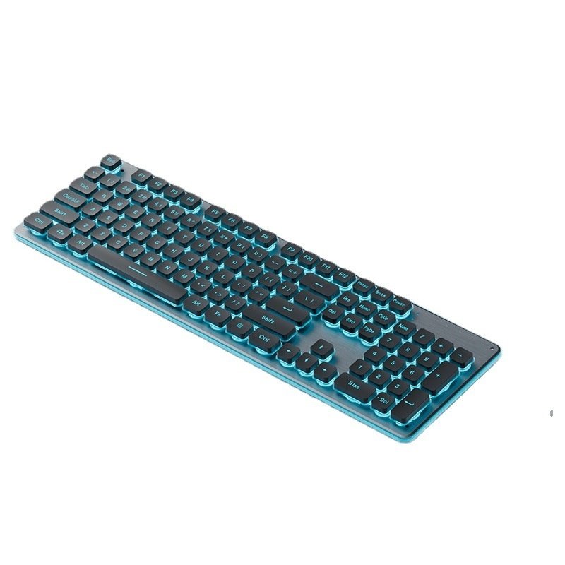 Wireless Bluetooth Keyboard Mute E-sports Machinery Sense