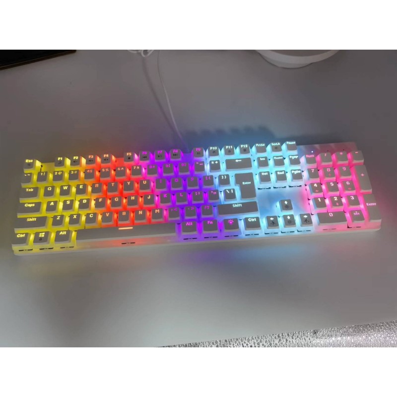 Mechanical Shaft Wired Backlit Computer Game Mechanical Keyboard