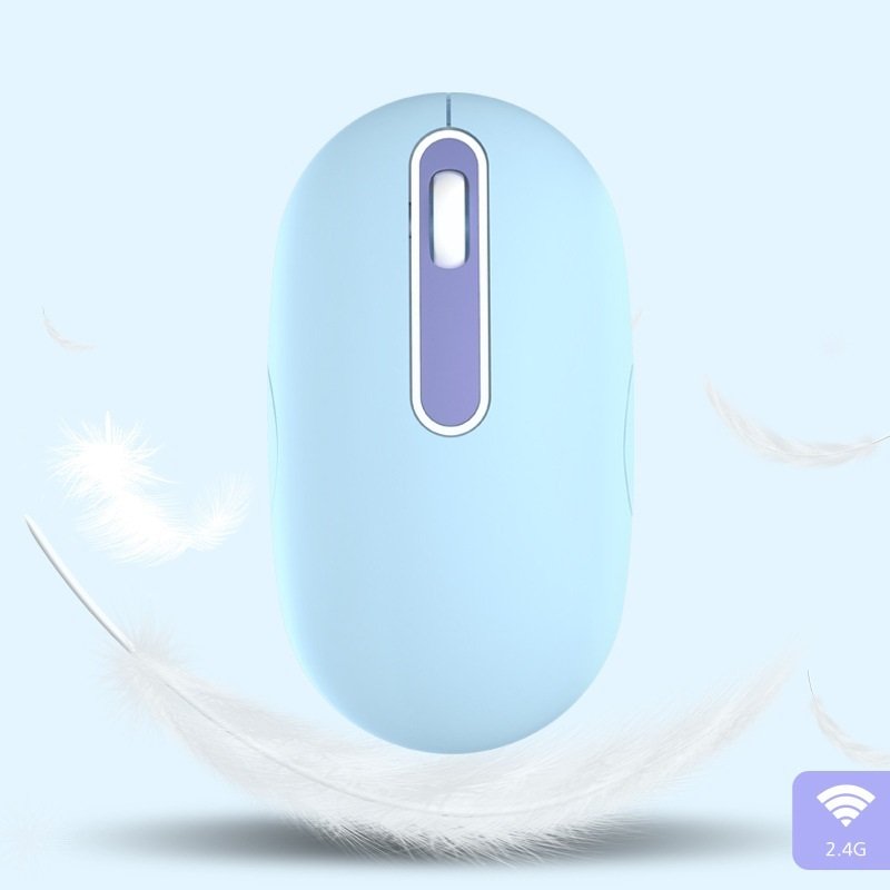 With Receiver, Solid T12 2.4G Bluetooth Wireless Mouse