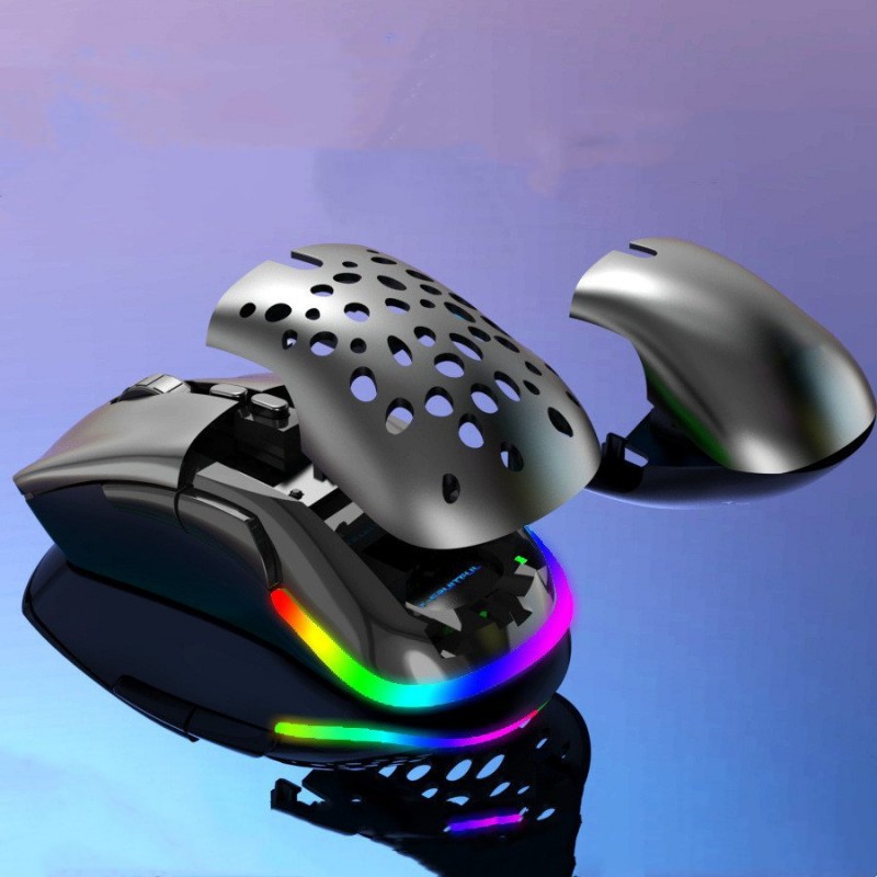 Hollow Wired Wireless Gaming Mouse E-sports Games Computer Accessories