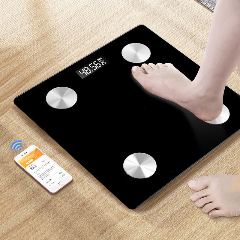 Electronic Scale Smart Body Fat Scale Home Weight Scale Bluetooth Control Female Dormitory Fat Loss Scale