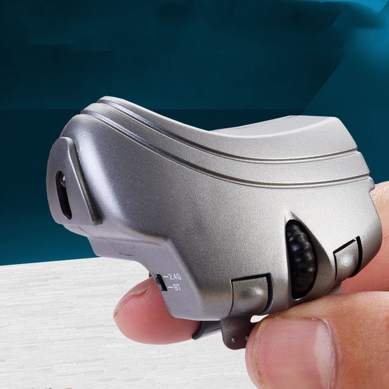 Bluetooth 2.4g Lazy Finger Ring Mouse, Rechargeabl...