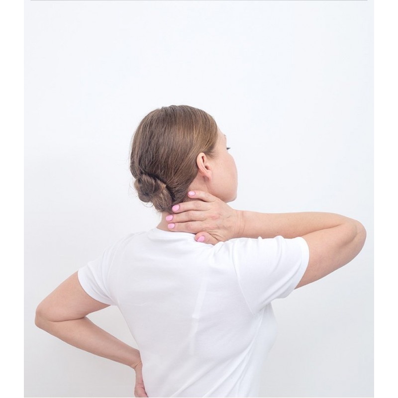 Neck Hot Massager Pillow with Infrared Heating 16 Massage Nodes Automatic 15 Minute Timer