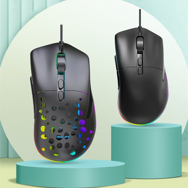 Hollow Wired Wireless Gaming Mouse E-sports Games ...