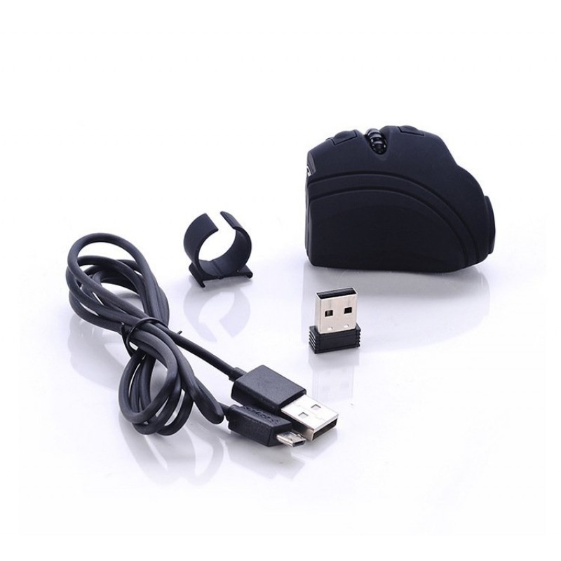 Bluetooth 2.4g Lazy Finger Ring Mouse, Rechargeable Wireless Mouse