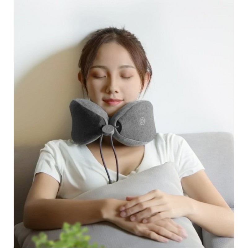 Neck Massage Pillow Relax Neck Muscle Therapy Massager Sleep Pillow for Office Mid Home and Travel