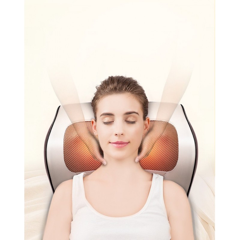 Neck Hot Massager Pillow with Infrared Heating 16 ...
