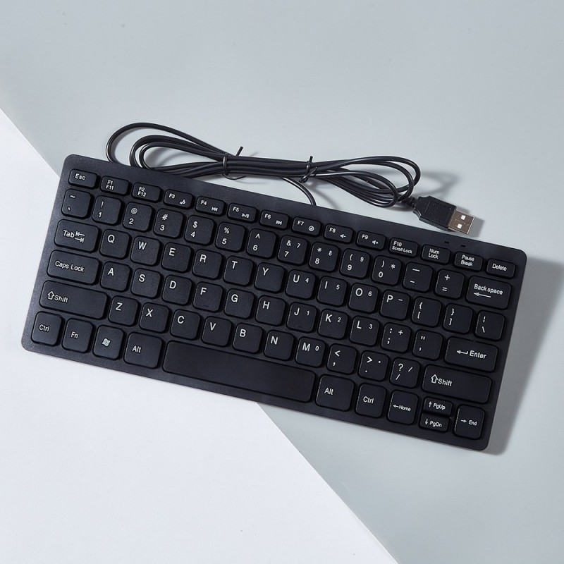USB Desktop And Notebook Computer Keyboard Wired Mini Noiseless Keypad