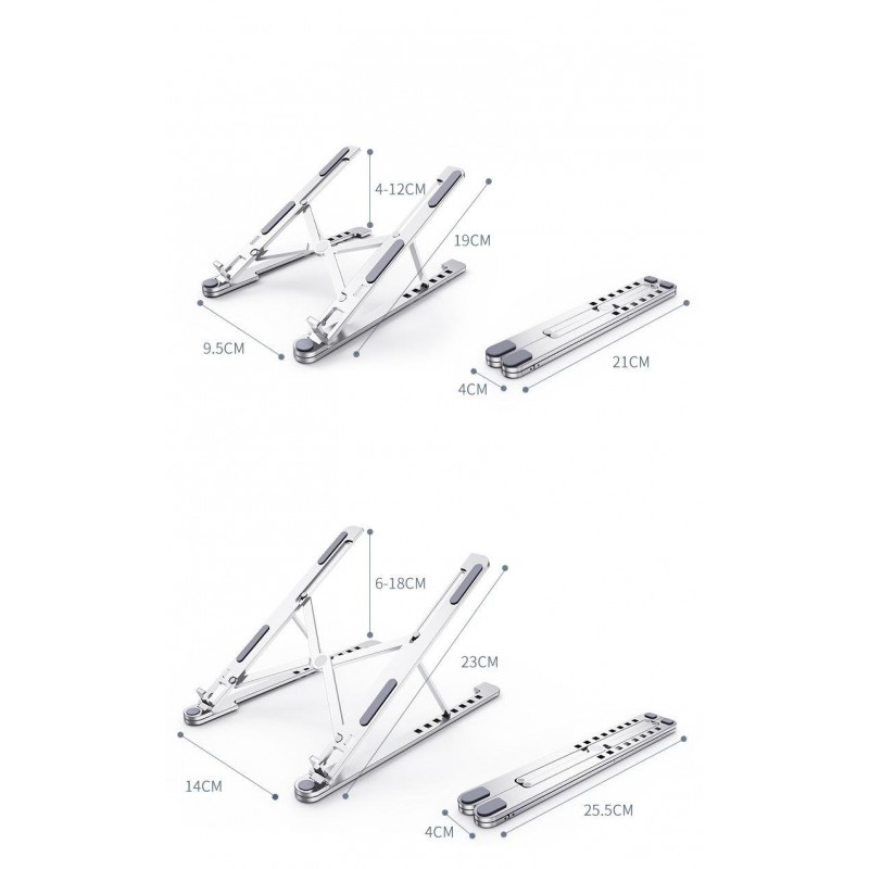 Notebook computer bracket bracket heat dissipation portable portable aluminum alloy adjustable computer bracket