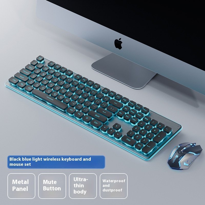 Wireless Bluetooth Keyboard Mute E-sports Machinery Sense