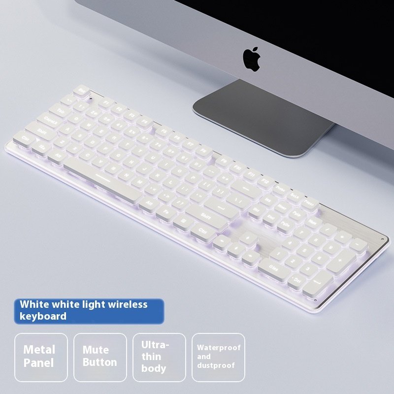 Wireless Bluetooth Keyboard Mute E-sports Machinery Sense