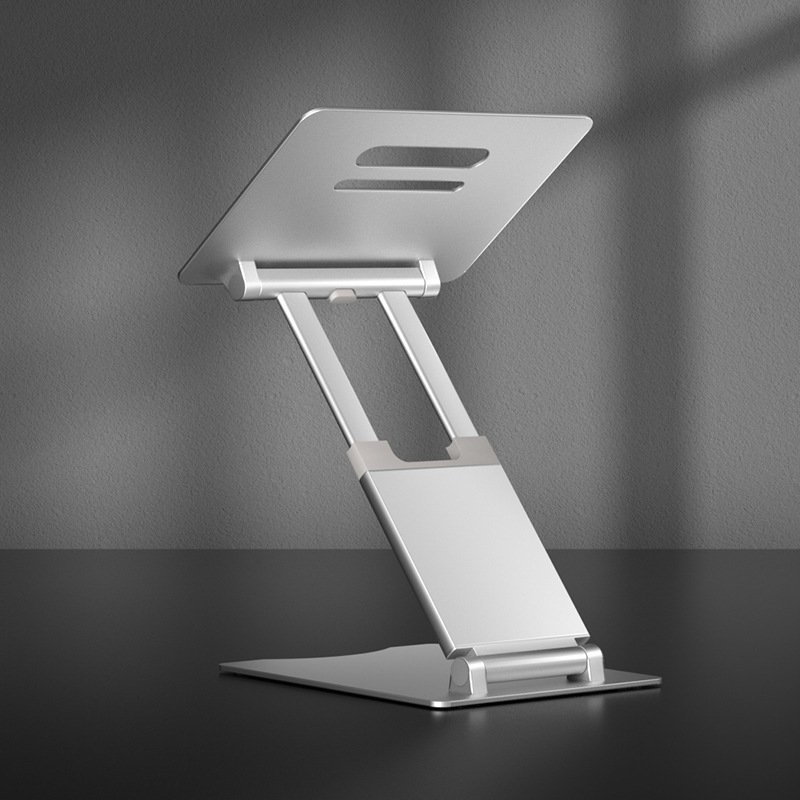 Folding Standing Riser Aluminum Alloy Notebook Bracket