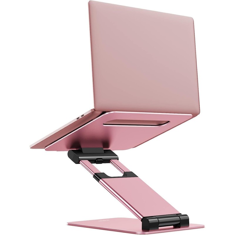Notebook Bracket Laptop Bracket Aluminum Alloy Desktop Adjustable Base 360-degree Rotation