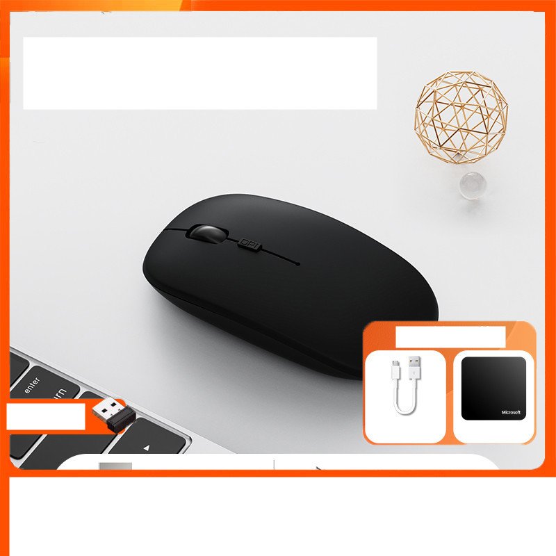 Wireless Mouse Bluetooth Dual-mode Silent Game Office Notebook Charging