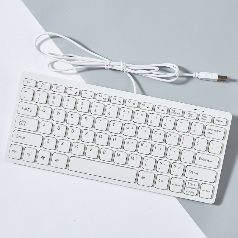 USB Desktop And Notebook Computer Keyboard Wired Mini Noiseless Keypad